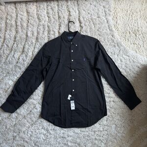 Ralph Lauren Black Casual Button-Down Shirt